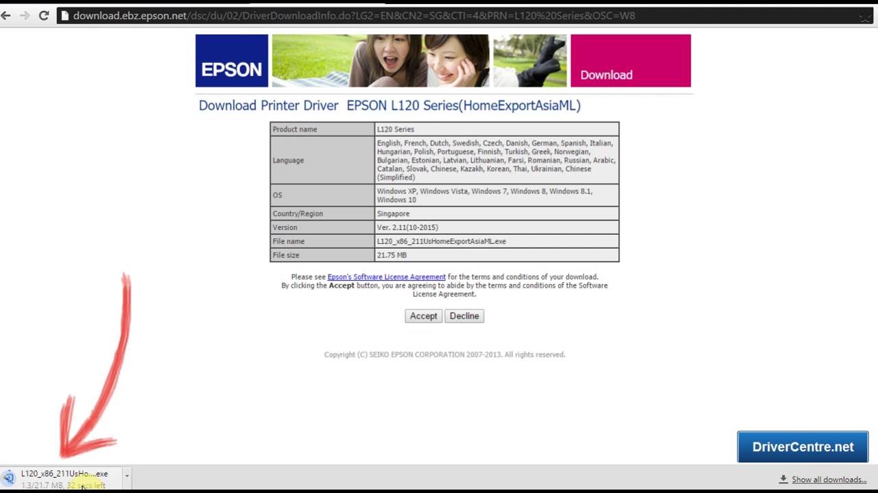 epson printer drivers windows 7 64 bit